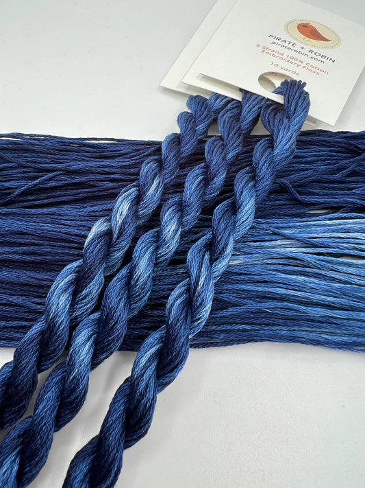 Pirate + Robin Embroidery Floss Variegated