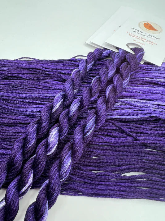 Pirate + Robin Embroidery Floss Variegated