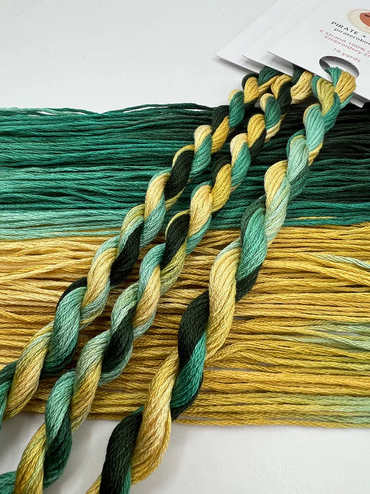 Pirate + Robin Embroidery Floss Variegated