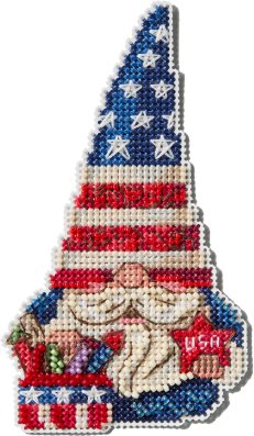 Patriotic Gnome by Mill Hill and Jim Shore