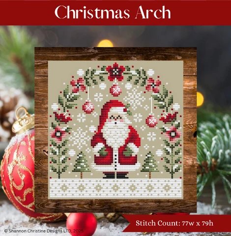 Christmas Arch by Shannon Christine Designs