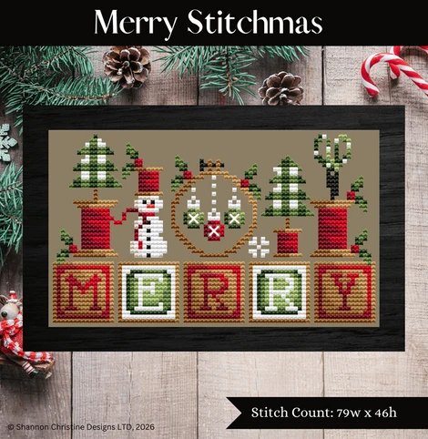 Merry Stitchmas Shannon Christine Designs