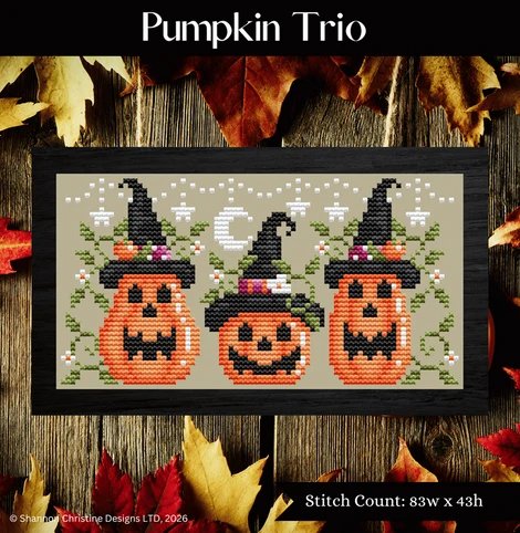 Pumpkin Trio by Shannon Christine Designs