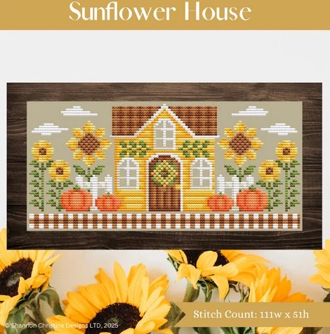 Sunflower House Shannon Christine Designs