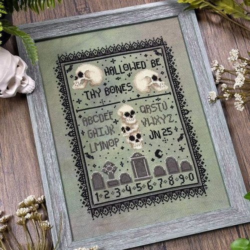 Hallowed Be Sampler by The Stitch Crypt Cross Stitch Pattern