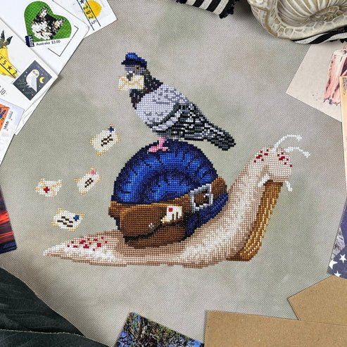 Snail Mail by Stitch Crypt