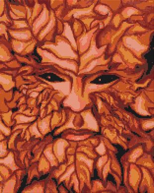 Autumn Greenman by White Willow Stitching Cross Stitch Pattern