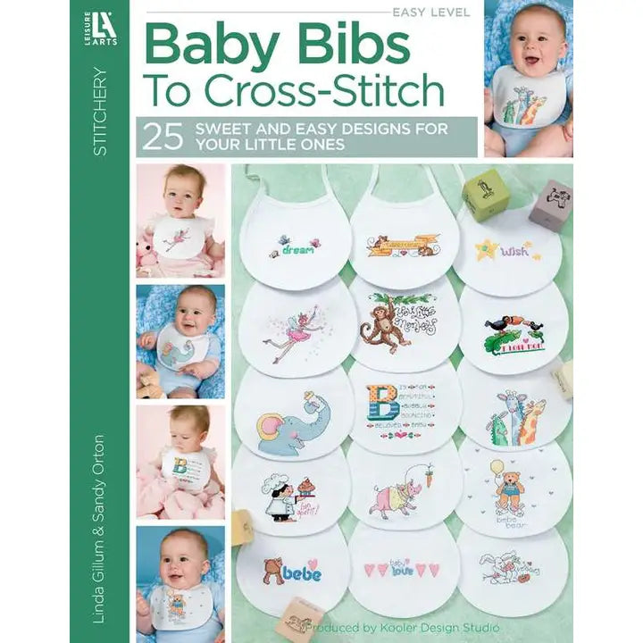 Baby Bibs to Cross Stitch by Leisure Arts