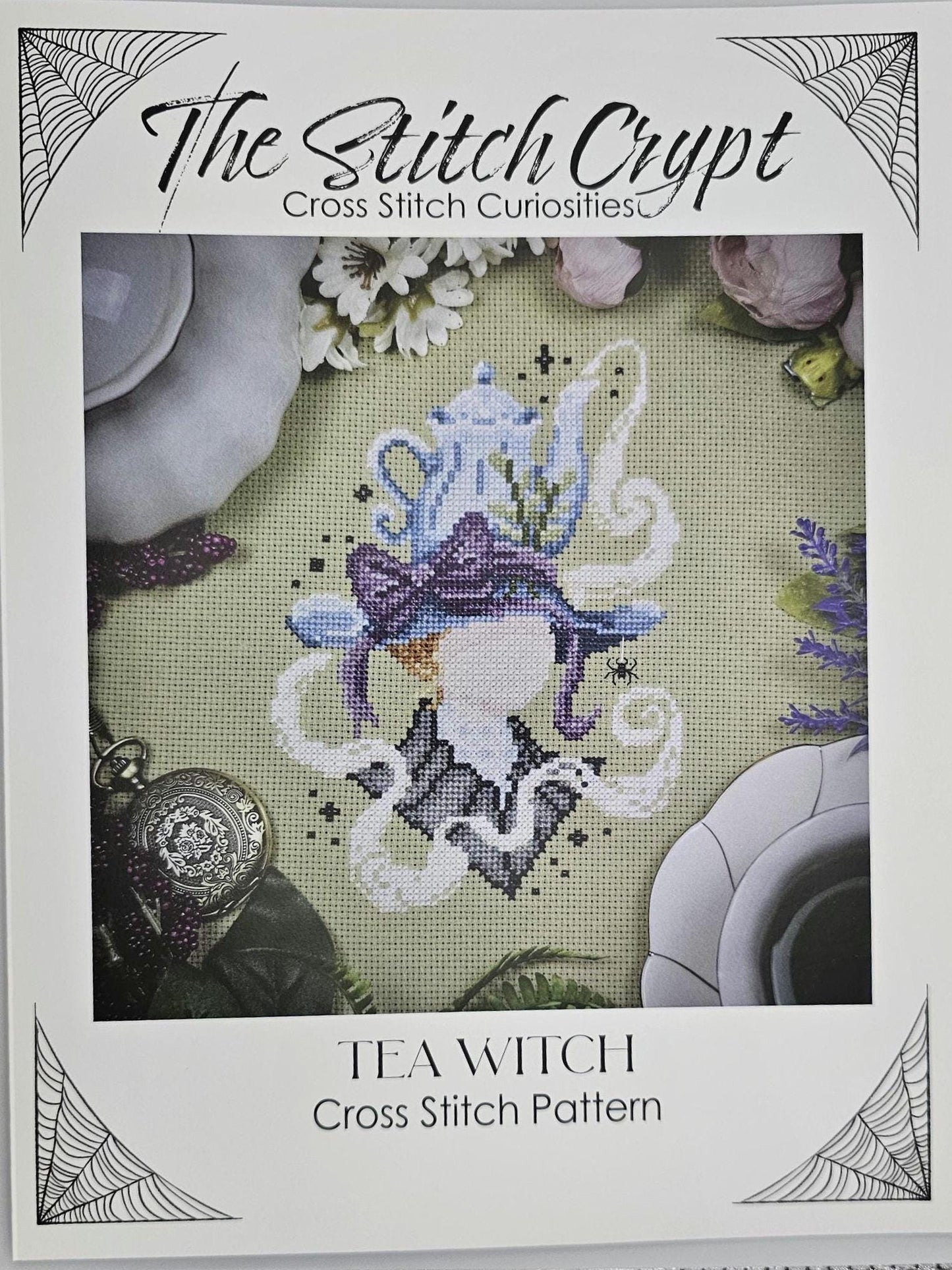 Moon Witch Cross Stitch Pattern: The Stitch Crypt