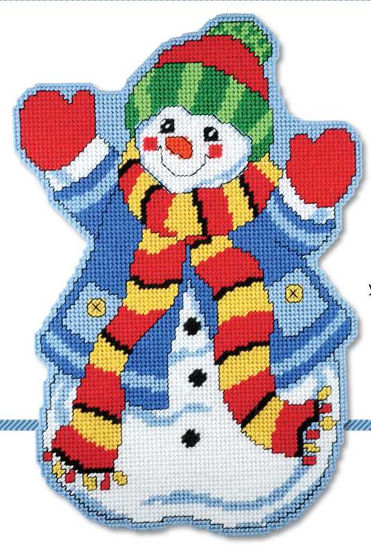 Seasonal Door Signs Plastic Canvas by Herrschner