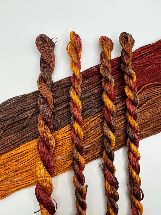 Pirate + Robin Embroidery Floss Variegated