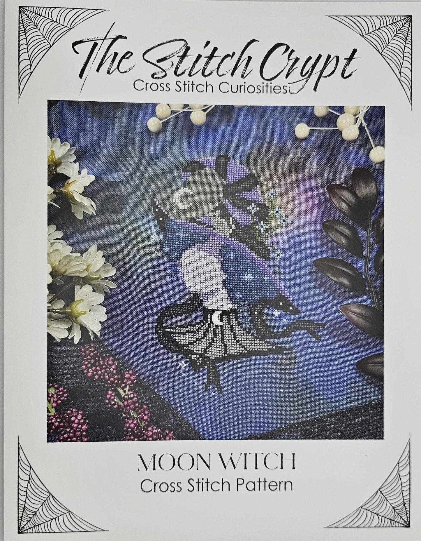 Moon Witch Cross Stitch Pattern: The Stitch Crypt