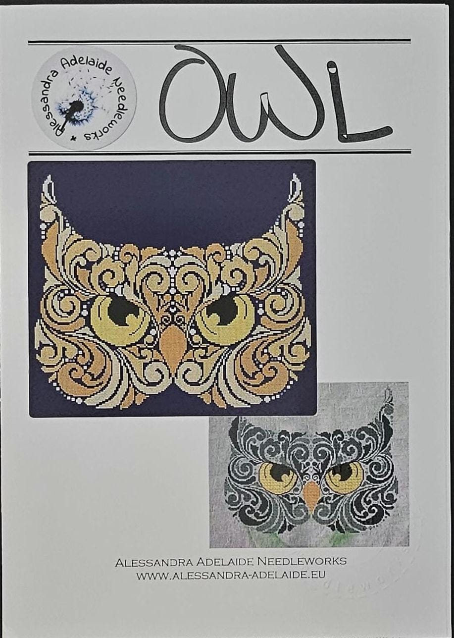 Owl Cross Stitch Pattern Alessandra Adelaide
