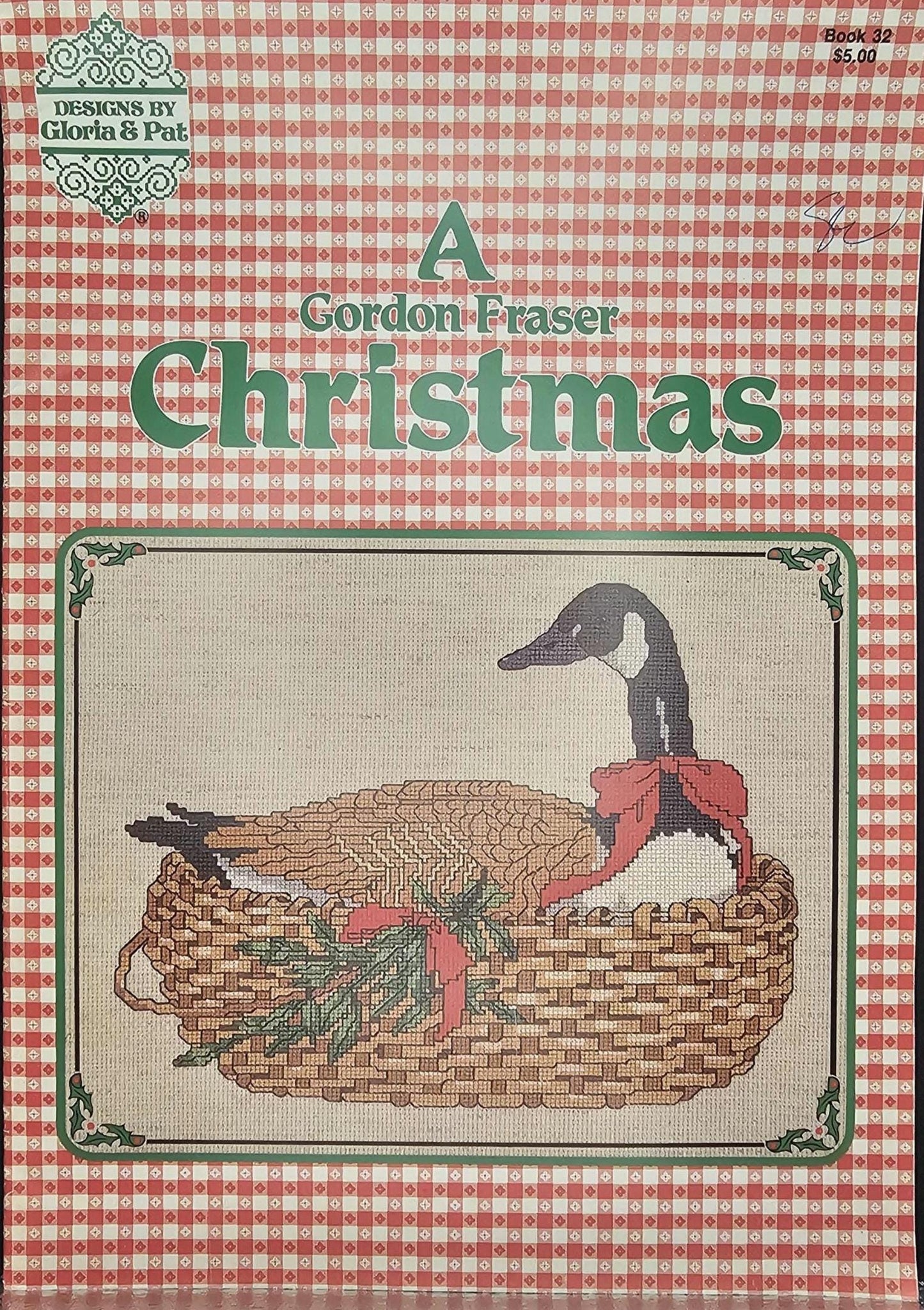 A Gordon Fraiser Christmas Vintage Cross Stitch Booklet