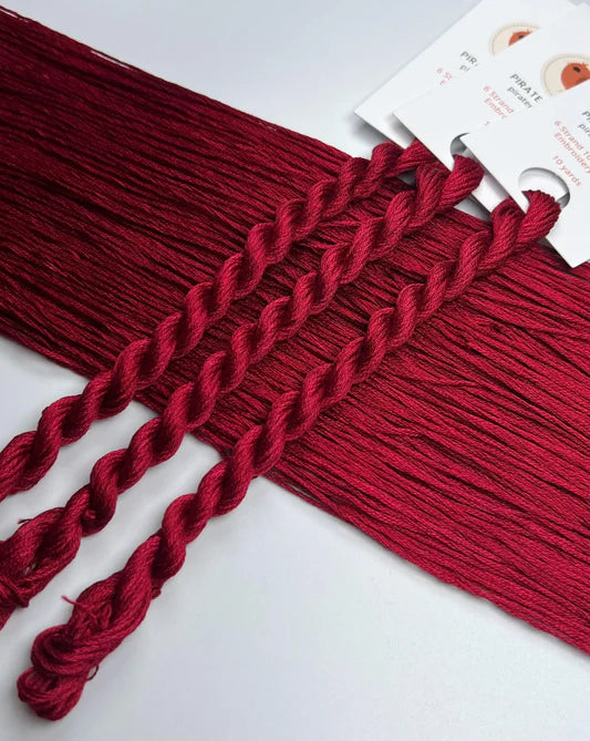Pirate + Robin Embroidery Floss