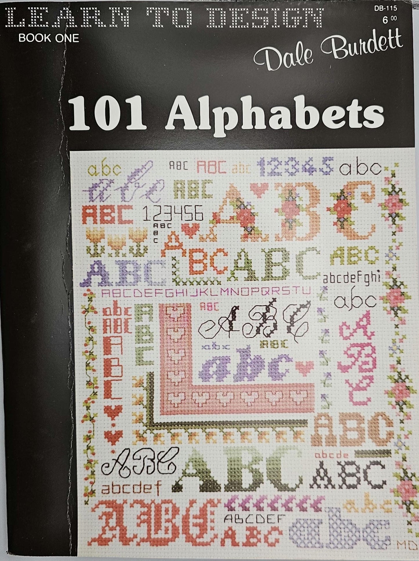 101 Alphabets Vintage Cross Stitch Pattern: Dale Burdett