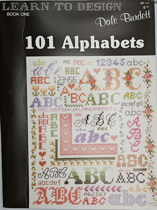 101 Alphabets Vintage Cross Stitch Pattern: Dale Burdett