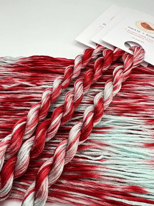 Pirate + Robin Embroidery Floss Variegated