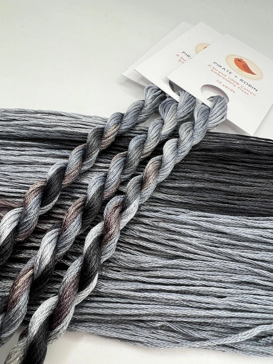 Pirate + Robin Embroidery Floss Variegated