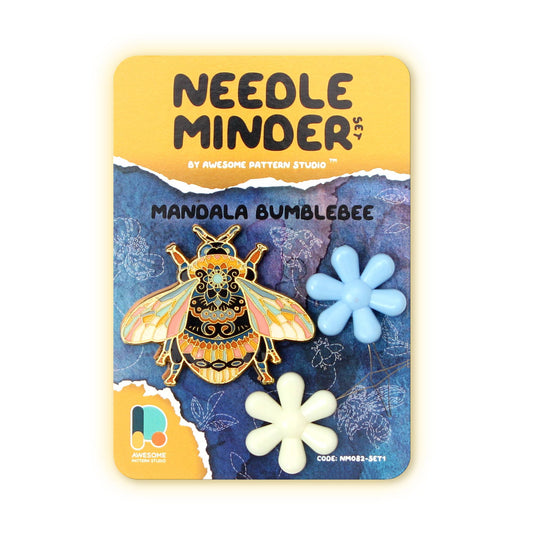 Mandala Bumblebee NM082 - Magnetic Needle Minder Set #1