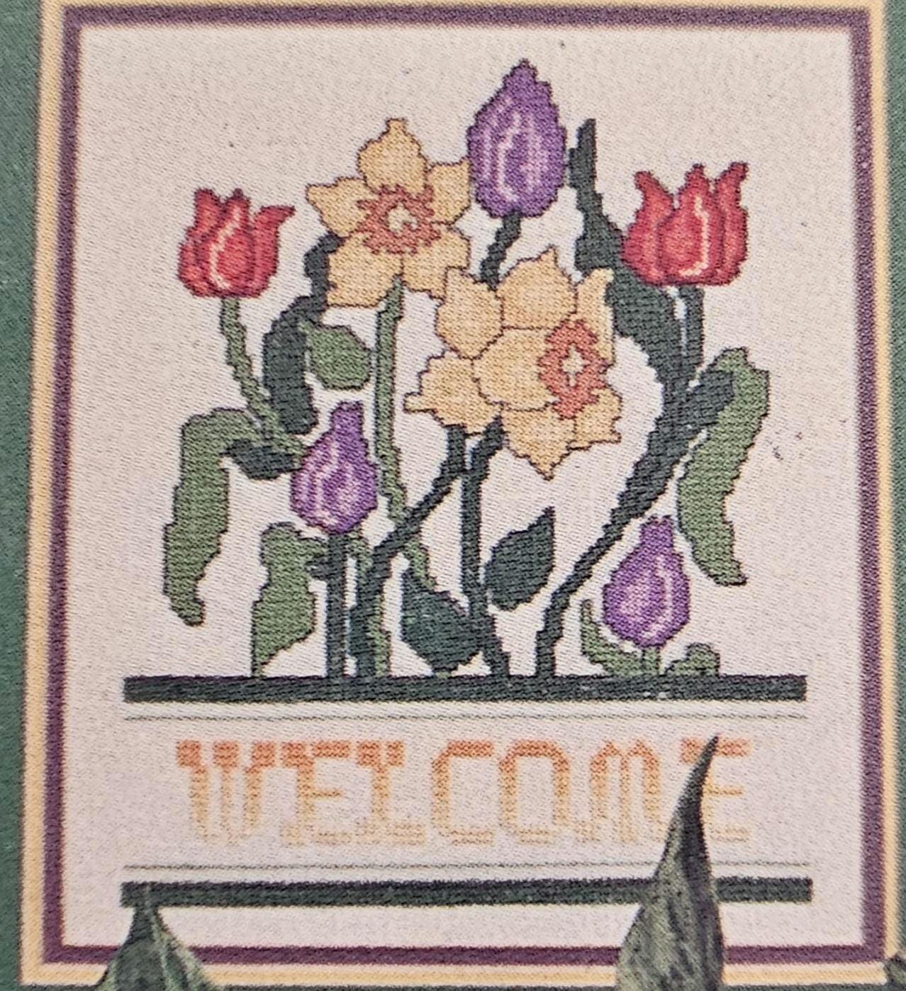 Comfort Station Vintage Cross Stitch Pattern