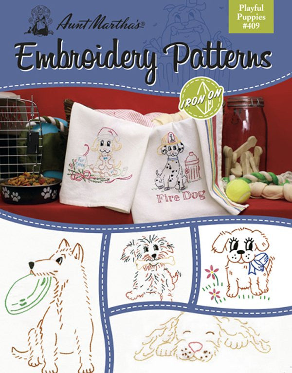 Aunt Martha's Embroidery Transfer Pattern