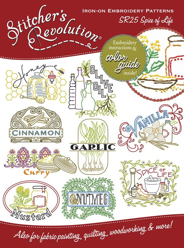 Stitchers Revolution Embroidery Transfer Pattern