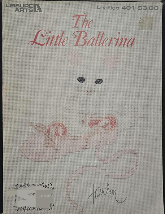 The Little Ballerina Vintage Cross Stitch Pattern