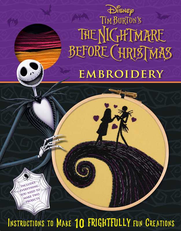 The Nightmare Before Christmas Embroidery Kit