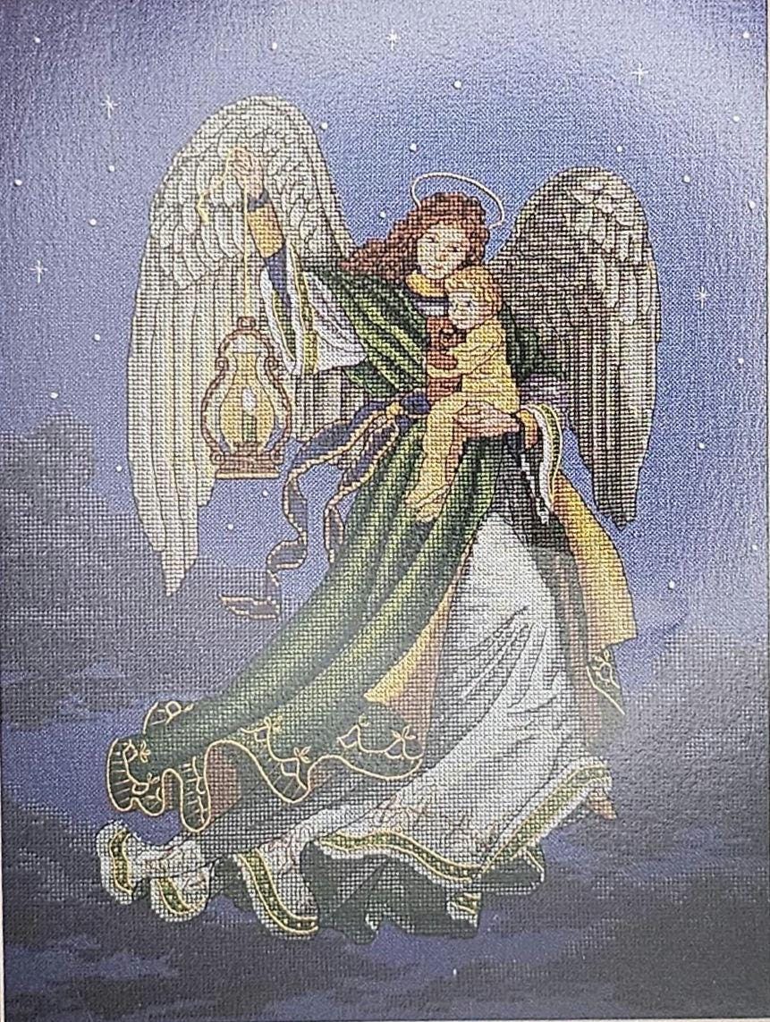 Angel of Dreams Vintage Cross Stitch Pattern