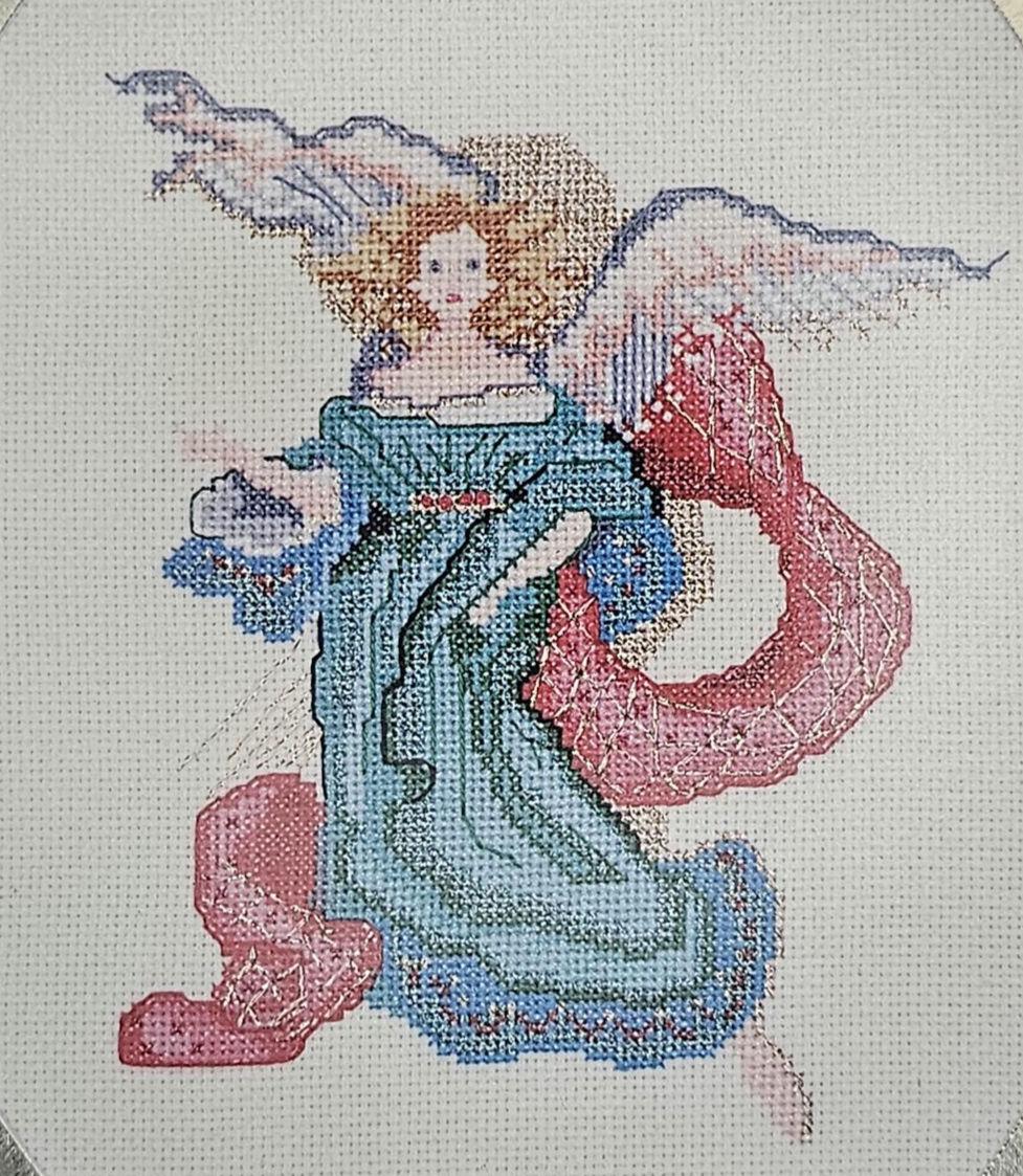 Coventry Angel Vintage Cross Stitch Pattern