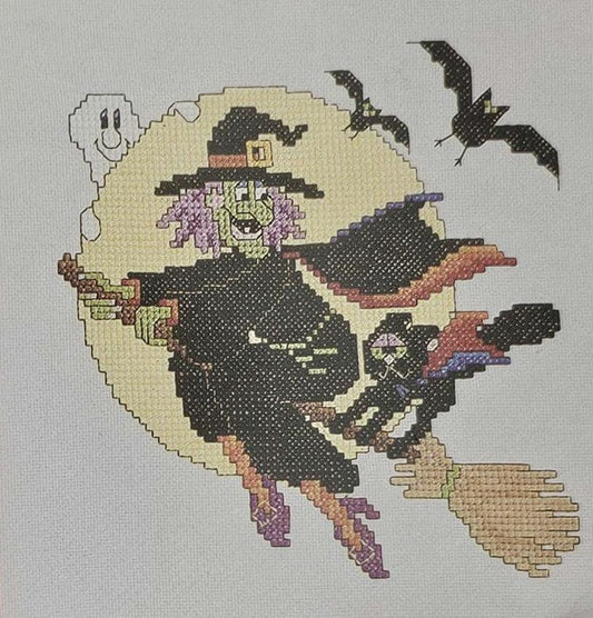 Bewitchin' Stitchin' Vintage Cross Stitch Pattern