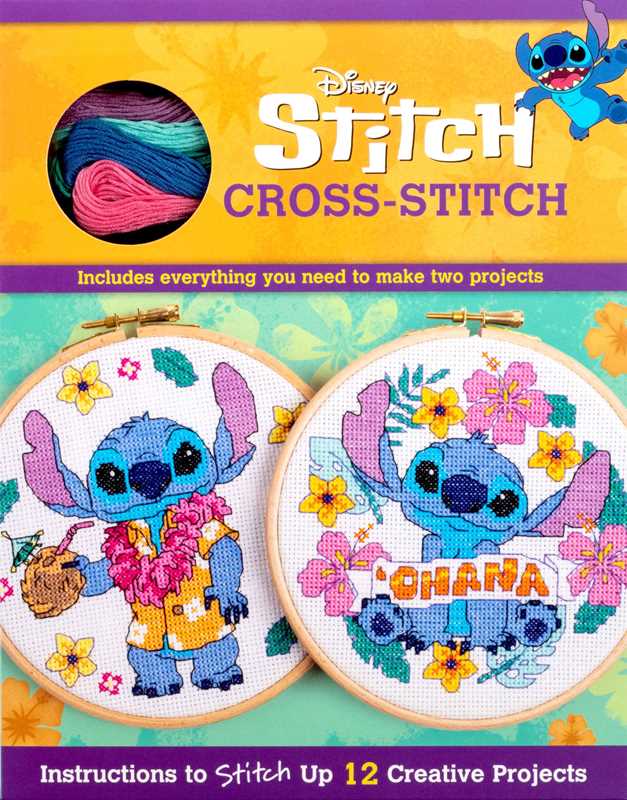 Disney Stitch Cross Stitch Kit