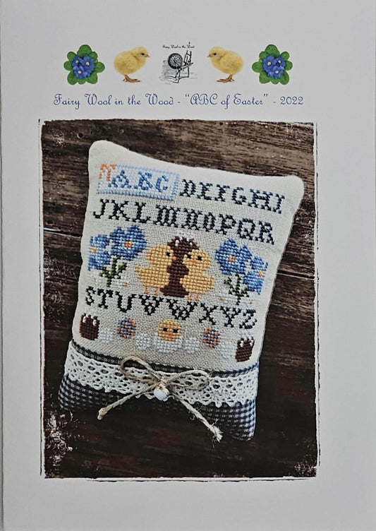 ABC of Easter Cross Stitch Pattern Mini Sampler