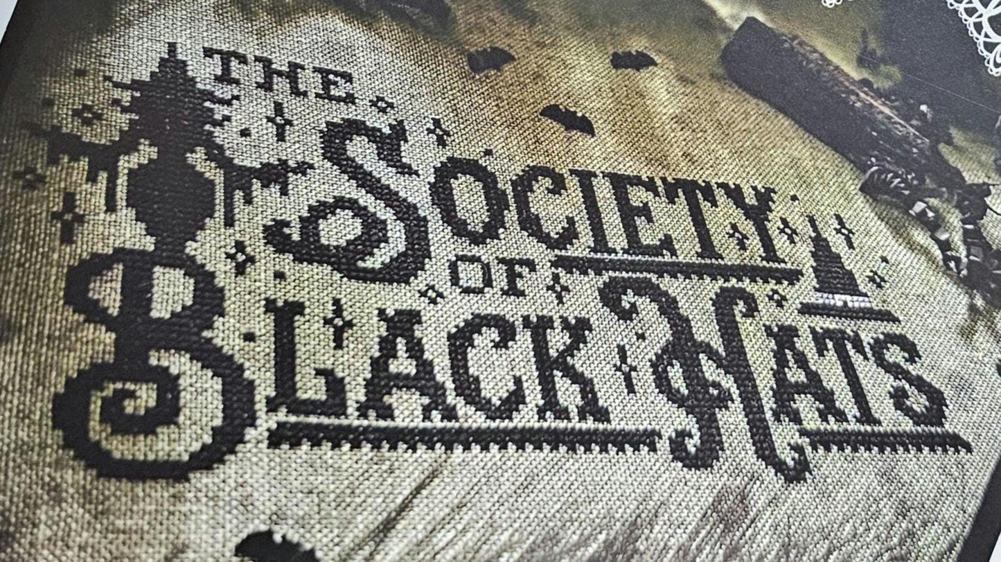 The Society of Black Hats Cross Stitch Pattern - The Witchy Stitcher