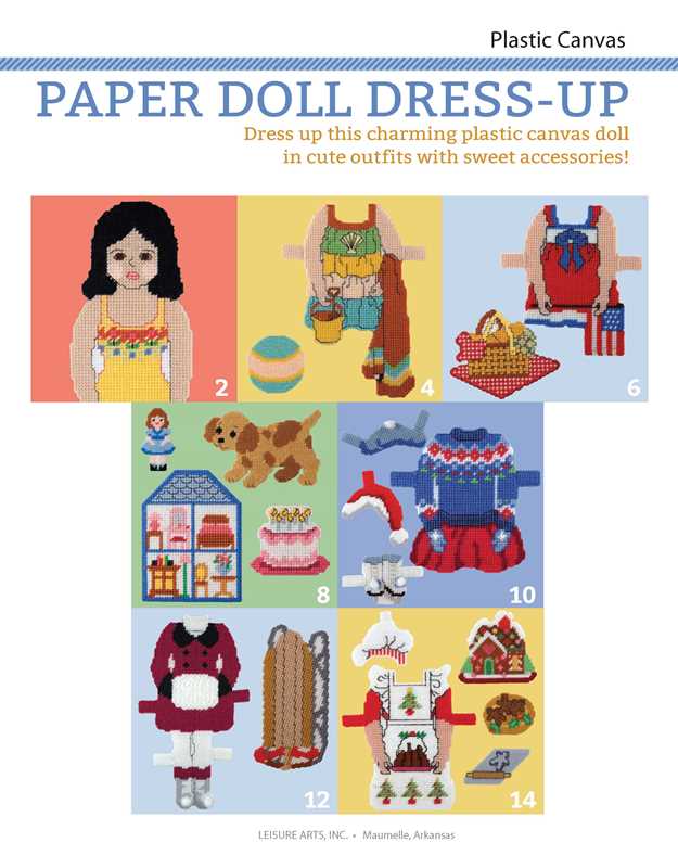 Paper Doll Dress-Up by Herrschner