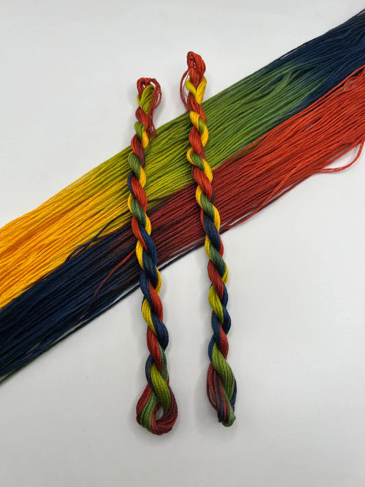 Pirate + Robin Embroidery Floss Variegated