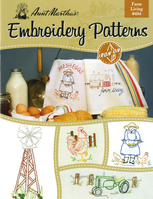 Aunt Martha's Embroidery Transfer Pattern