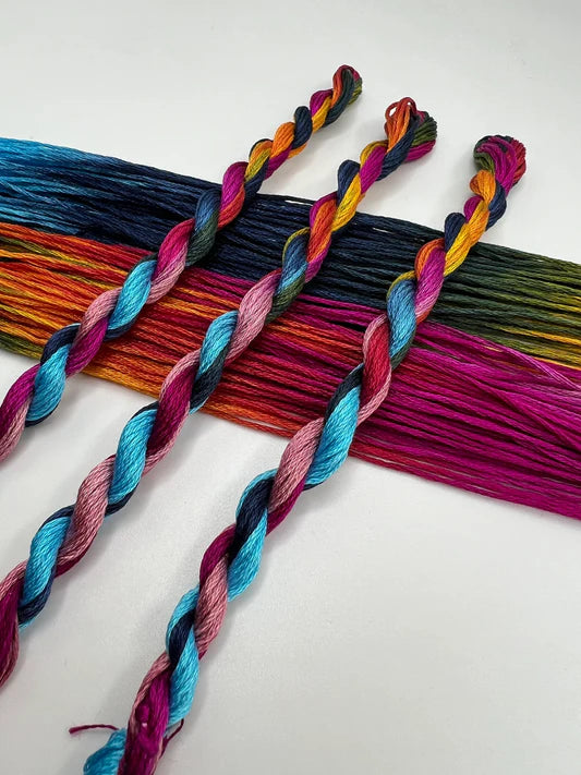 Pirate + Robin Embroidery Floss Variegated