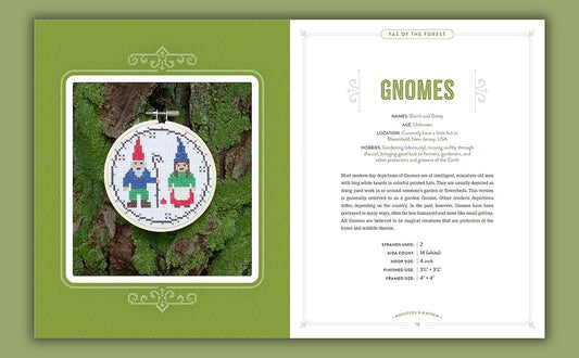 Monsters and Mayhem in Cross Stitch by Nicole LeBranche and April LaBranche