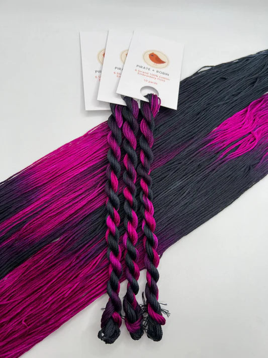 Pirate + Robin Embroidery Floss Variegated