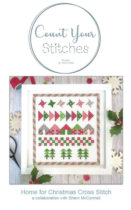 Home for Christmas Cross Stitch by Count Your Stitches
