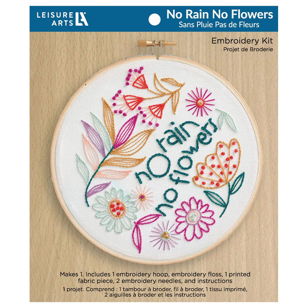 No Rain Embroidery Kit