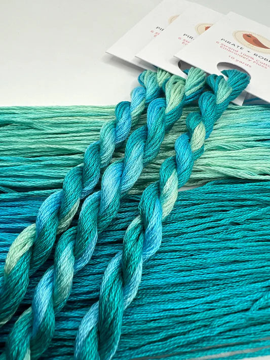 Pirate + Robin Embroidery Floss Variegated