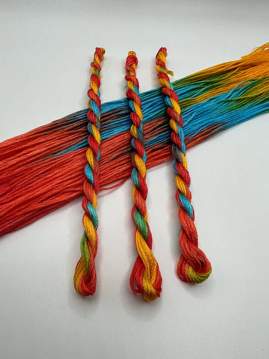 Pirate + Robin Embroidery Floss Variegated