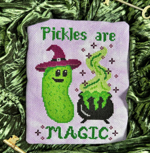 Pickles are Magic by Stay Platinum Stitchery