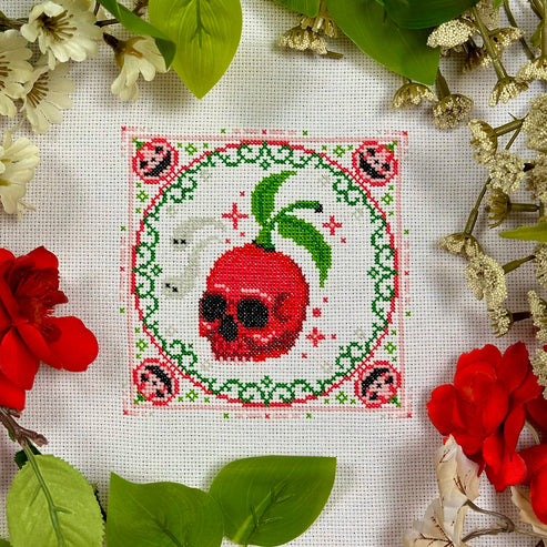 Summerween Cherry by The Stitch Crypt