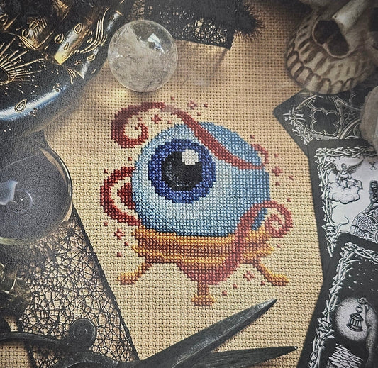 Fates Eye Cross Stitch Pattern: The Stitch Crypt