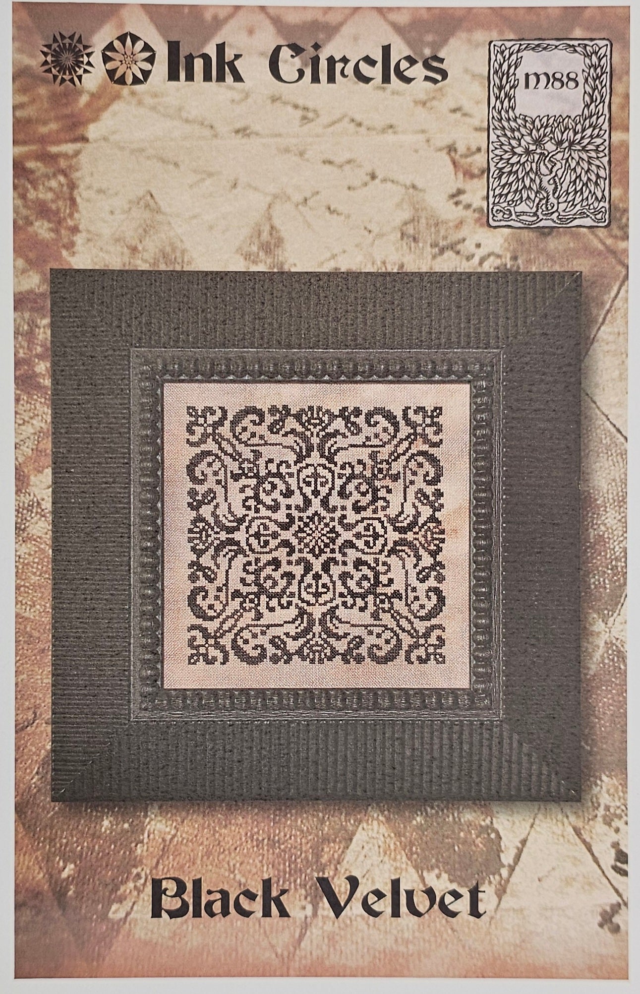 Black Velvet Cross Stitch Pattern