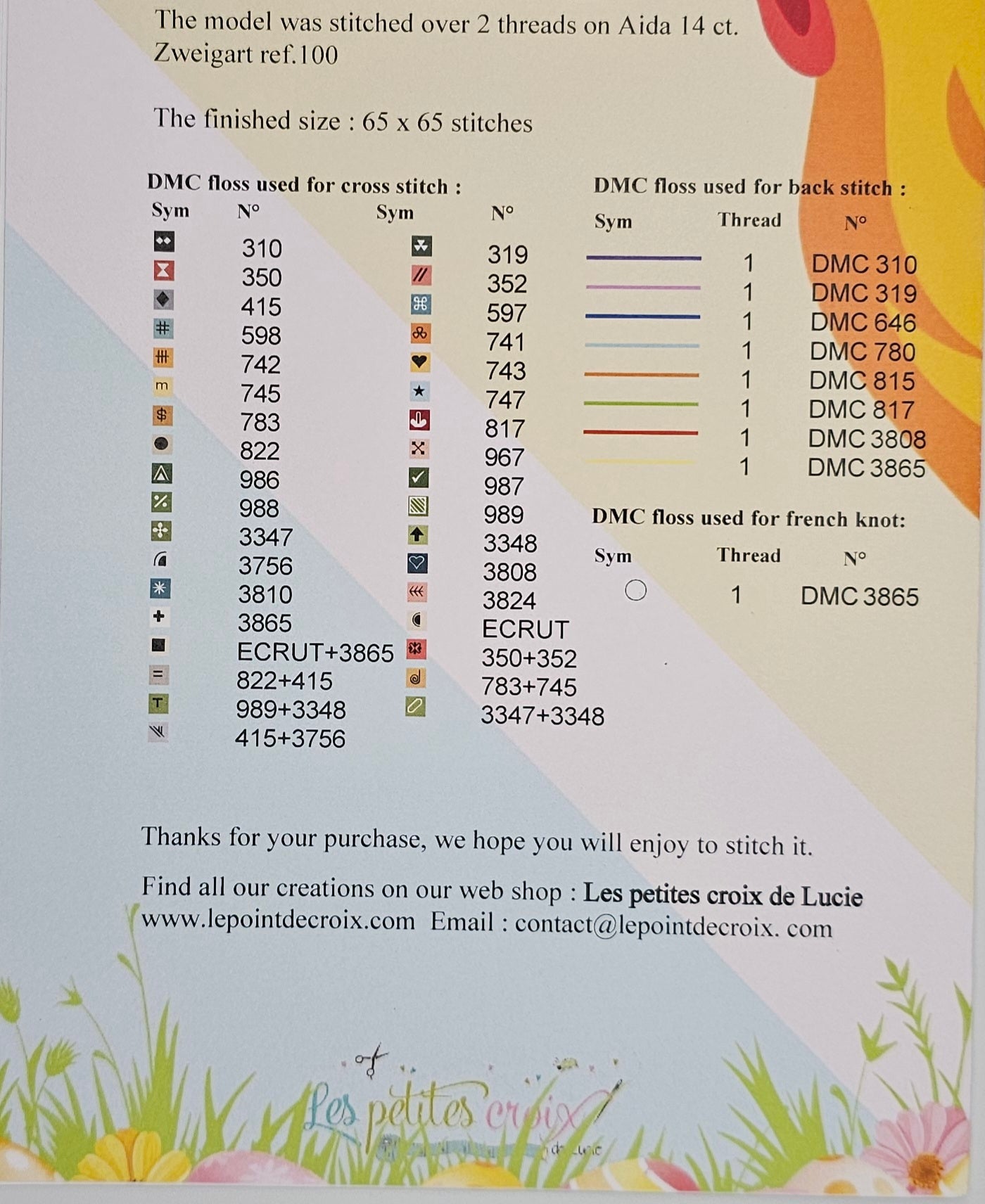 Spring Chicken: Les Petites Croix